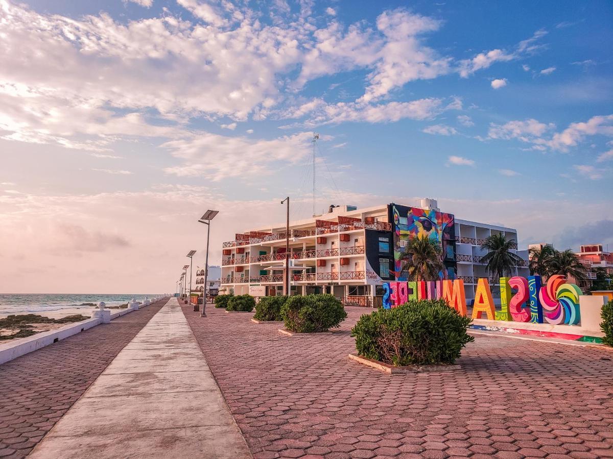 Esduma La Perla Hotel Isla Mujeres Dış mekan fotoğraf